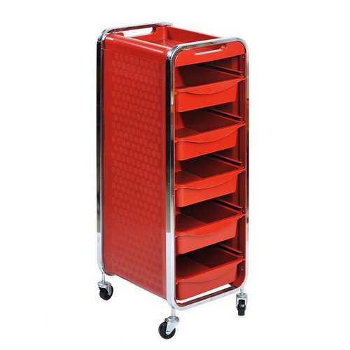 modern hair salon hairdressing trolley / barber shop tool cart / spa storage cart with drawers