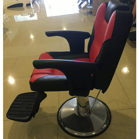 Chinese durable heavy duty barber chair for man reclining salon styling station