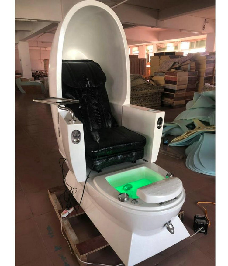 Made in China foot spa massage bench nail station salon equipment pedicure chairs