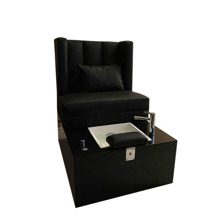 Luxury Design Modern Wholesale Adjustable White Manicure Spa Pedicure Chair 
