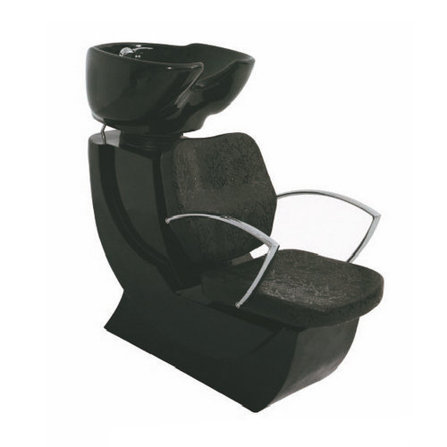 Professional salon shampoo chair / hair wash unit with bowl for head massage 