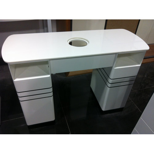 professional nail art station / manicure table with dust collector China salon manufacturers