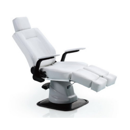 Best white reclining spa salon pedicure chair with hydraulic pump in the base