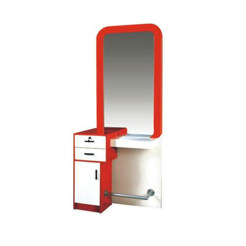 High quality salon furniture / salon styling mirror station / barber mirror station with drawer in China