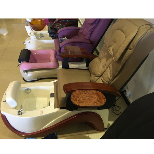 modern electric pedicure chair of nail salon furniture,day foot spa massage chair