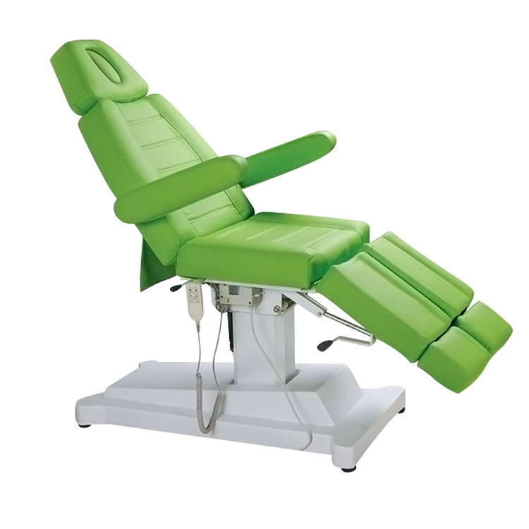 Electric salon furniture facial table beauty bed folding spa bed massage chair