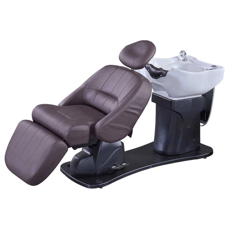 Alibaba Luxury Hair Washing Stations Bed Shampoo Chair Bowl Sofa Sink Hairdressing Salon Furniture