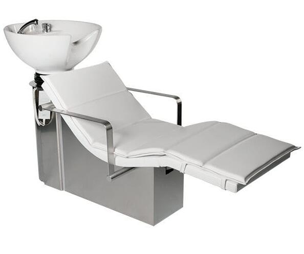 Alibaba massage hair lay down backwash bed shampoo bowl chair barber salon equipment