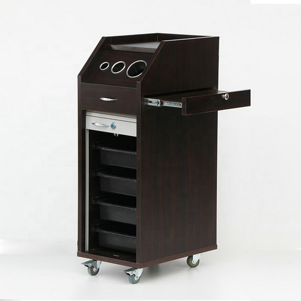 Hairdressing Trolley Styling Station Spa Facial Beauty Nail Pedicure Medical Tools Storage Cart Cabinet Drawers