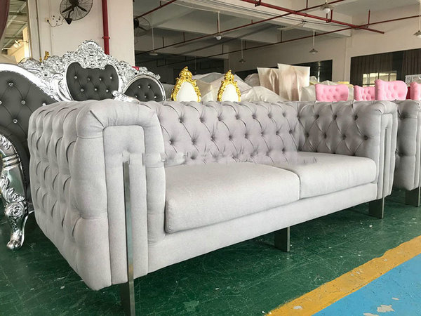 Hotel spa nail sitting room customer beauty salon couch manicure pedicure waiting sofa leisure reception chair