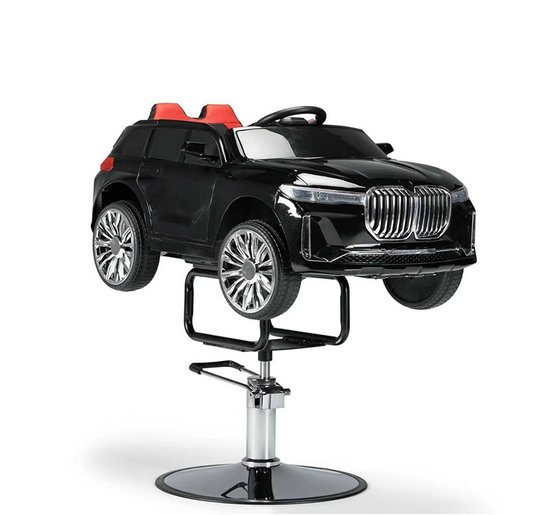 Colorful Barber Hydraulic Music Kids Salon Haircut Chair Baby Hairdressing Driving Toy Car Seating Children Styling Stool
